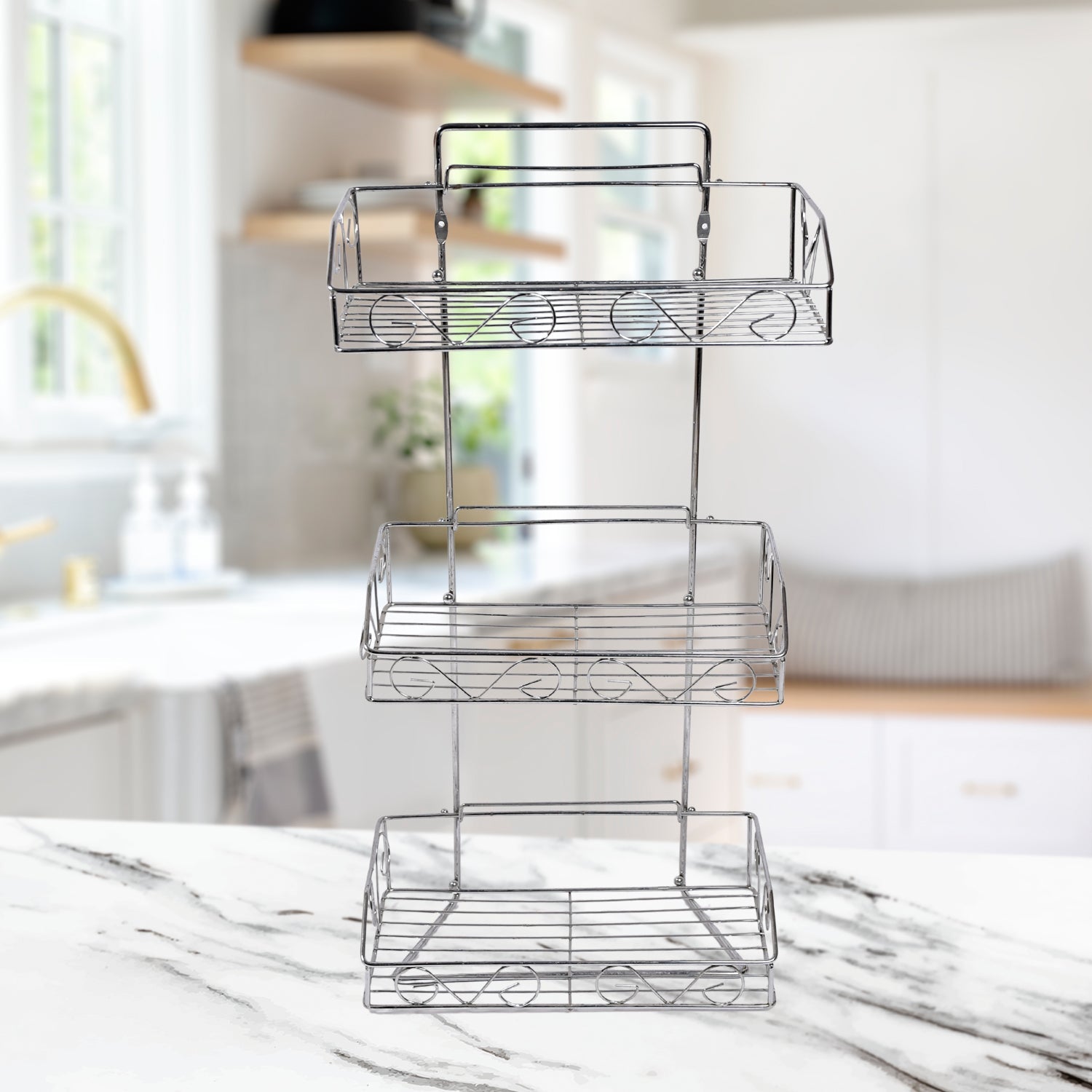 5240 Stainless Steel Detergent Rack / Detergent Holder / Wall Mounted Rack / Bathroom Shelf DeoDap 5240 Stainless Steel Detergent Rack / Detergent Holder / Wall Mounted Rack / Bathroom Shelf DeoDap